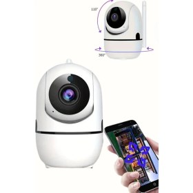 Resim 365Dükkan Mini Ip Kamera Hareketli Güvenlik Kamerası Kablosuz Wifi Kamera Mikrofonlu 