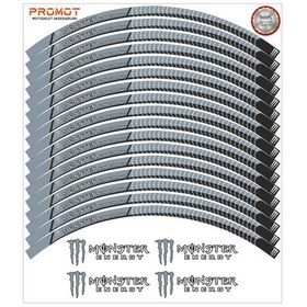 Resim Monster Tasarımlı Jant Şeridi 3 