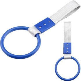 Resim caraks Araç içi tutamaç yuvarlak el tutamağı askılık fonksiyonel tofaş dolmuş otobüs ofis ev mavi 1 adet 