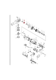 Resim Makita DA3010 Rulman 608 Ürün Kodu 211031-6 