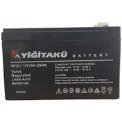 Resim Yiğit 12v 7ah Agm Akü 