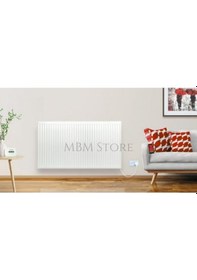 Resim Elektrikli Radyatör Kalorifer / Yağlı Petek Isıtıcı Soba D6080 60x80 Cm 1400 Watt Çift Rezistanslı 