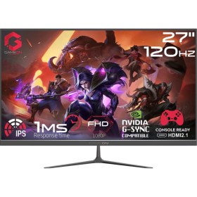 Resim Gameon GOES27FHD120IPS 27" Fhd, 120Hz, Mprt 0.5ms, HDMI 2.1, Ps5 Destekli IPS 1920 x 1080 LCD Monitör 