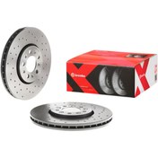 Resim Brembo FD216000 Sport Delikli Disk Seti Ön Mercedes E250,E350,C350 
