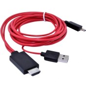 Resim Dark Samsung Galaxy S3 / S4 / S5 / Note2 1.8m Telefon MHL - HDMI Kablo (DK-HD-AMHLSM180) 