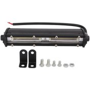 Resim Lasonstiges Uzun Menzilli Araba Projektör 10-60 V 36 W Tek Sıra Ultra İnce 2000lm Çubuk Aydınlatma Tereled Arabalar Suv'lar Motosikletler Için 