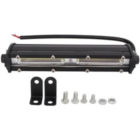 Resim Lasonstiges Uzun Menzilli Araba Projektör 10-60 V 36 W Tek Sıra Ultra İnce 2000lm Çubuk Aydınlatma Tereled Arabalar Suv'lar Motosikletler Için 
