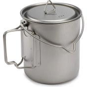Resim Three Beans Ultralight Titanyum Kupası Açık Taşınabilir Kupa Kamp Malzemeleri Piknik Su Fincan Katlanabilir Kolu ile 300 ml / 400ML / 450ML / 750ML | Açık Hava Tablosu - (Yurt Dışından) 
