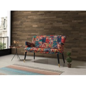 Resim Vistaso Patchwork Ikili Koltuk (Salon, Balkon, Ofis) 