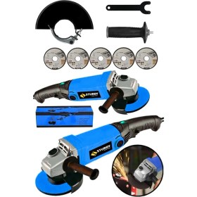 Resim Sturdy Power Tools Japon Teknoloji Bakır Sargı 1100 W 125 mm Spiral Avuç Içi Kesme ve Taşlama Makinası New 