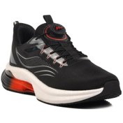 Resim WALKWAY 25400 M Siyah Misina Bağcıklı Erkek Spor Ayakkabı 