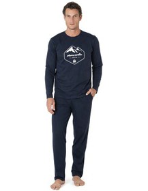 Resim Pierre Cardin Erkek Yeni Sezon Uzun Kollu Pamuk Pijama Takımı Ch.pc.6.097.c0-lacivert-xl Çok Renkli 