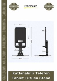 Resim Özel Üretim 360 Derece Döner Mekanizma Portatif Kaymaz Katlanabilir Telefon Tablet Tutucu Stand 