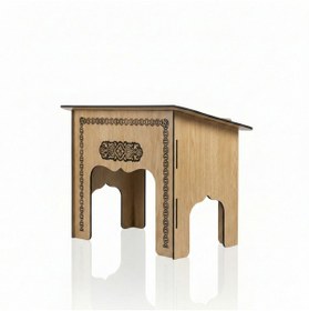 Resim Vigo Wood Kitap Okuma Rahlesi Kuran Okuma Rahlesi Meşe 