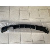 Resim Bmw F30 3.28 Sol Çift Çıkış Difüzör Difizör Difuzor Difuser 