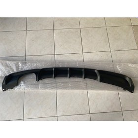 Resim Bmw F30 3.28 Sol Çift Çıkış Difüzör Difizör Difuzor Difuser 