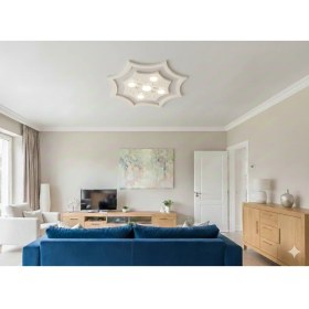 Resim Motifpiyer Tavan Spot Göbegi-Motifli-Sekizgen-İçegri-76-86cm-Dış-Çitali 