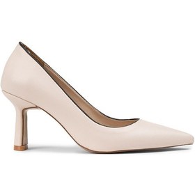 Resim Deery Bej Rengi Kadın Stiletto - K0620zbejm02 Bej 