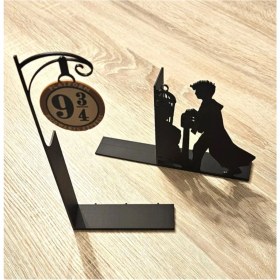 Resim Harry Potter & Platform 9¾ Kitap Tutucu – Dekoratif Stand 