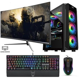 Resim İzoly Latios Y i5 12400F 27" 16 GB RAM 256 GB M.2 NVMe SSD 6 GB RTX 2060S 165 Hz FreeDOS Masaüstü Oyun Bilgisayarı 