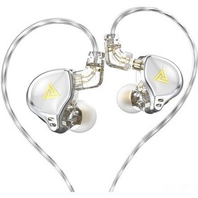 Resim Jeemson Qkz Ak6-zeus Beyaz Kablolu Kulak İçi Kulaklık, Hıfı Dinamik Ünite, Line Kontrol, Güçlü Bas, Müzik Ve Monitör İçin 