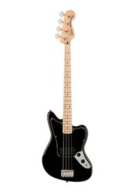 Resim Squier 0378503506 Affinity Jaguar Bass H Gitar Siyah - Akçaağaç 