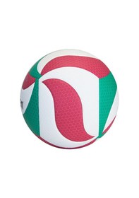 Resim Molten V5M5000 FIVB Onaylı Yapıştırma 5 No Voleybol Maç Topu Kırmızı - Yeşil 