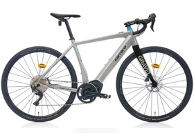 Resim Carraro Gravel GE 5.0 Elektrikli Bisiklet (Mat Gümüş-Siyah-Mavi) 