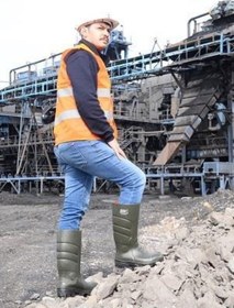 Resim Pollyboot Vega 40 Numara Çelik Blu Çizme Poliüratan - Wvna-446062 Renkli 