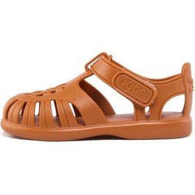 Resim Igor İgor Erkek Çocuk Tobby Solid Sandalet Caramel S10271-215 Kahve 