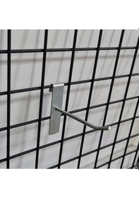 Resim 50 Adet Tel Pano Kancası Raf Askısı Kanca 10 Cm 