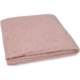 Resim Mink Eko Emboss Battaniye Pudra Çift Kişilik 220x240 Pudra 