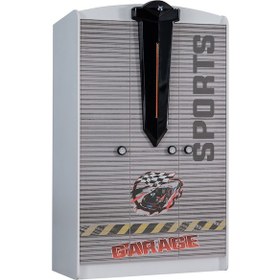 Resim Setaymobilya Sports Çocuk Odası - Audi Arabalı Yatak, Dolap, Şifonyer - Beyaz 