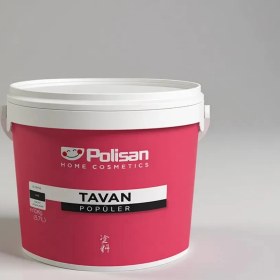 Resim Polisan 10 kg Beyaz Tavan Boyası İç Mekan Kullanımı için Mat Profesyonel Kalite 