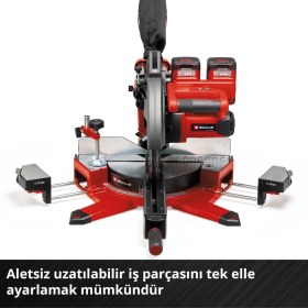 Resim Einhell TE-SM 36/10 L Li - Solo, Akülü Gönye Testere (Akü ve şarj cihazı dahil değildir) - 4300885 