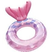 Resim Bestway Kuyruklu Balık Simit Pembe 