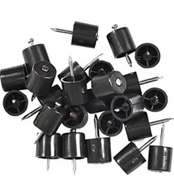 Resim Raf Pimi Plastik Çivili 50 Adet Siyah 