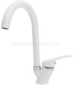 Resim Shuıvan Mutfak Evye Bataryası Sıcak - Soğuk Musluk - Beyaz-603 