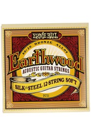 Resim Hype Store Earthwood Ipek Ve Çelik Yumuşak Aktik Gitar Telleri 12 Telli 80/20 Bronz Ölçü 9-46 