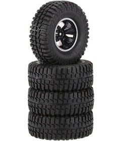 Resim 1.9" Rc Tırmanma Lastik Seti - Scx10, D90 Uyumlu, 4 Adet Yüksek Kavrama 