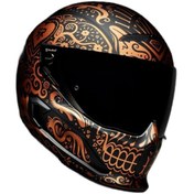 Resim Ruroc Atlas 4.0 At4-Elc-W-S El Cobre Profesyonel Motor Kaskı Gold - Gri - Siyah 