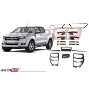 Resim Autogp Ranger T7 Kaplama Seti Dış Siyah Full 2016+ Ranger 16-blc 