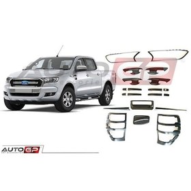 Resim Autogp Ranger T7 Kaplama Seti Dış Siyah Full 2016+ Ranger 16-blc 