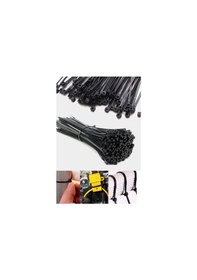 Resim Pemsan 76cm X 9,9mm Plastik Cırt Kelepçe Kablo Bağı Siyah 