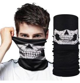 Resim Motto Ticaret Motorcu Boyunluk Baf Buff Bandana 25X48 cm Model 7 