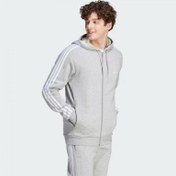 Resim Adidas 3S Fl Fz Hd Erkek Fermuarlı Sweatshirt (IJ6479) 