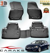 Resim Volvo S60 3D Paspas Havuzlu 2011 - 2020 Arası Siyah N11.32576 