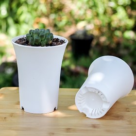 Resim 3 adet, Plastik Saksı Çiçekçi Saksıları Modern Çiçek Saksısı Sukulentler için Çok Uygun, Pencere Eşiği ve Masa Süslemesi için Bitkiler Açık Masa Dekoru; Düğünler, Doğum Günleri vb. İçin Mükemmel Hediye. İdy Çiçek Saksısı 