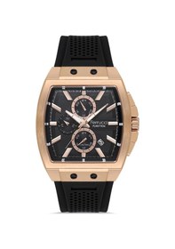 Resim Ferrucci Fer.03297s.03 Slikon Kordon Erkek Kol Saati Rose Gold 