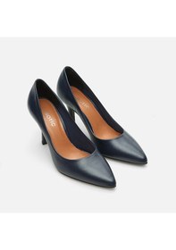 Resim Hotiç Hakiki Deri Lacivert Kadın Stiletto 01ayh283170a680 Lacivert 